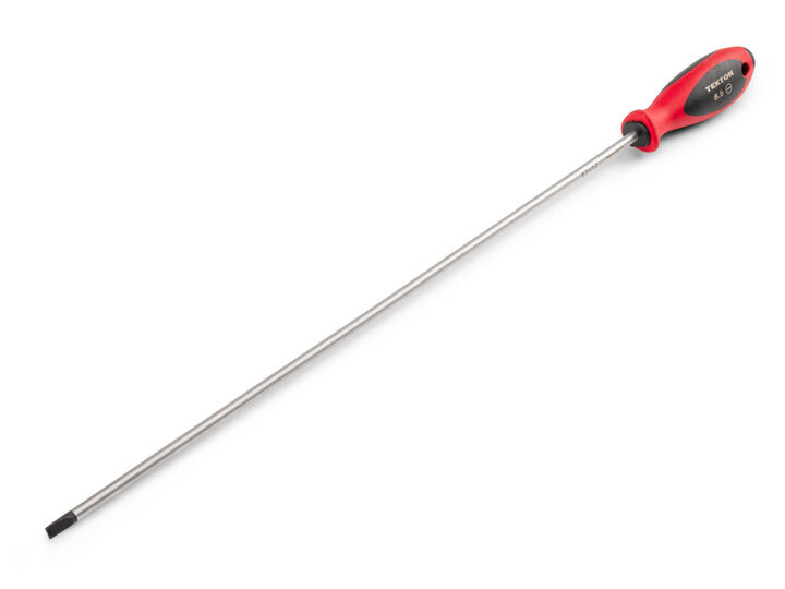 Tekton 6.5 mm Slotted Screwdriver 18 Inch Shank