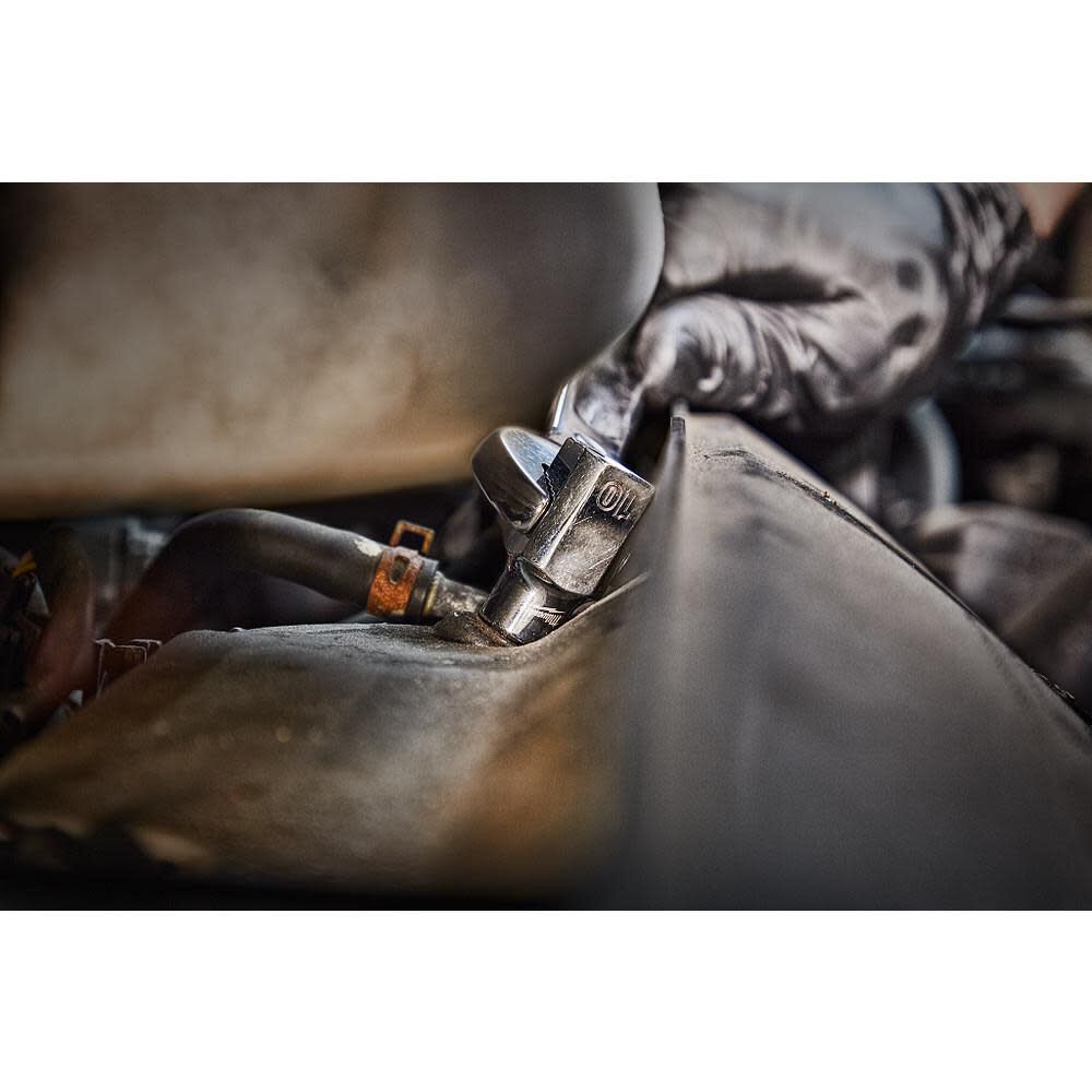 Milwaukee 1/2 in. Drive 11MM Metric 6-Point Socket with FOUR FLAT Sides, large image number 4