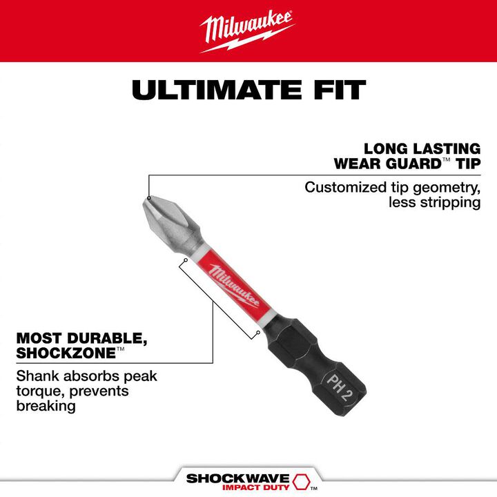Milwaukee SHOCKWAVE Impact Duty 60PC Drill, Drive & Fasten with PACKOUT, large image number 3