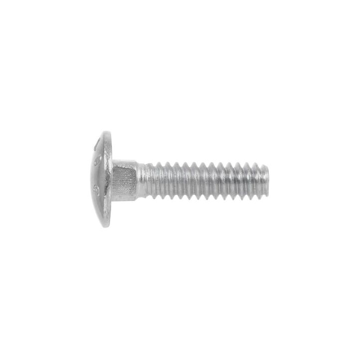 Hillman 1/4-20 x 2 1/2in Zinc Carriage Bolt 100pk, large image number 3