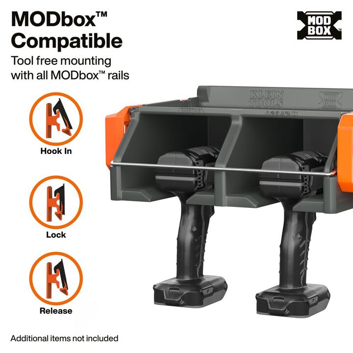 Klein Tools MODbox Wall System, Power Tool Dock, large image number 2