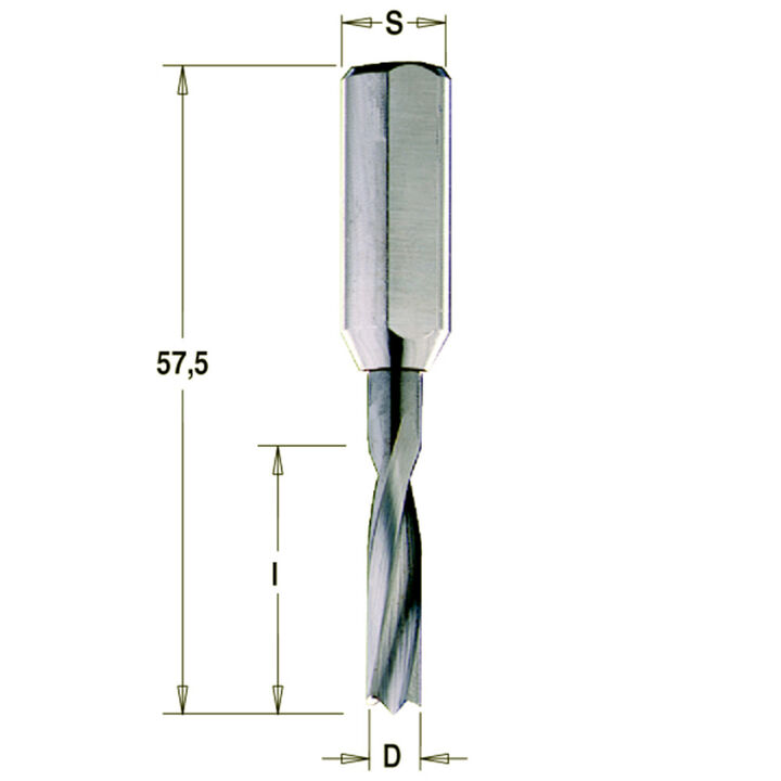CMT Dowel Drill 3 x 18 x 57.5 RH
