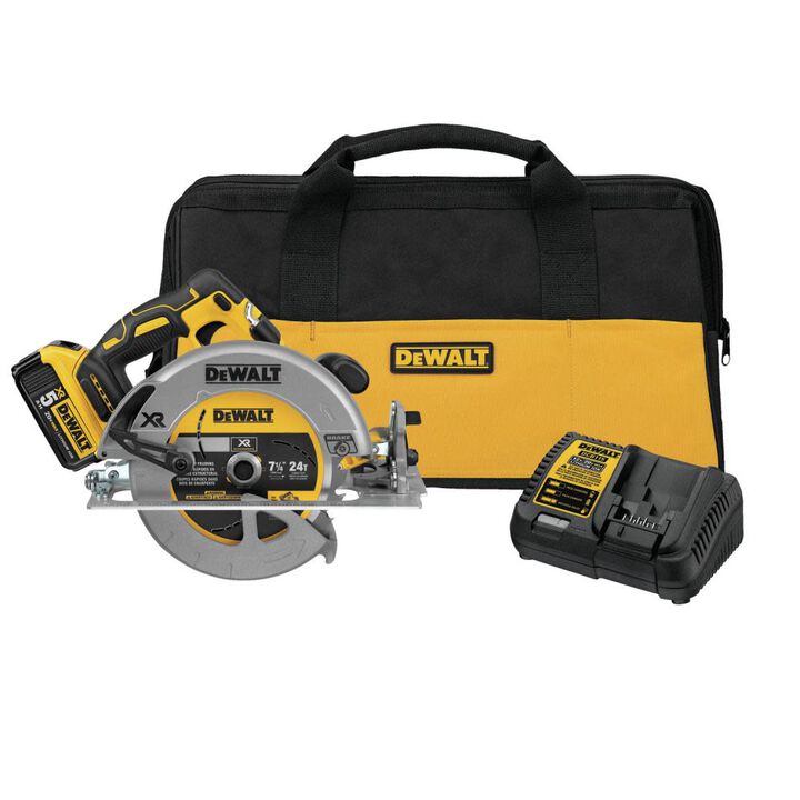 DEWALT DCS570P1 - 20V MAX 7-1/4 CORDLESS CIRCULAR SAW  KIT