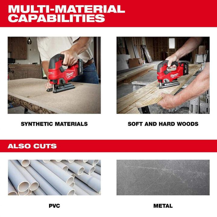 Milwaukee M18 Fuel 2-Tool Combo Kit and Top Handle Jig Saw, large image number 17