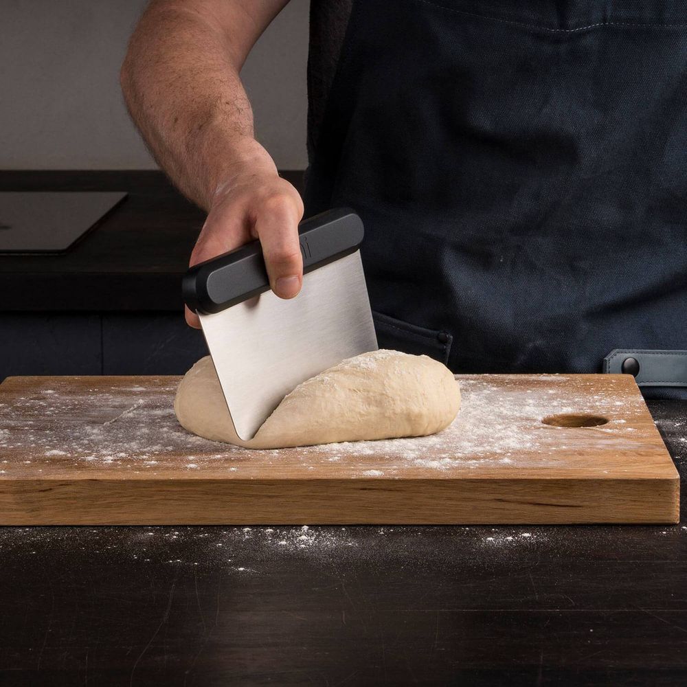 Ooni Pizza Dough Scraper 6in x 4in x 0.5in Black/Gray, large image number 3