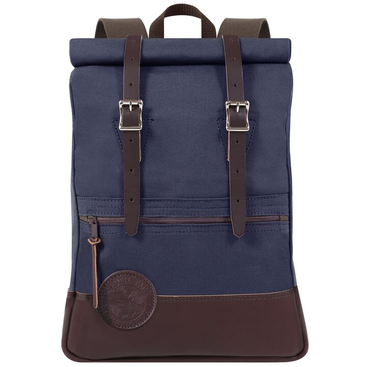 Duluth Pack Deluxe Roll-Top Scout Backpack Navy, large image number 0