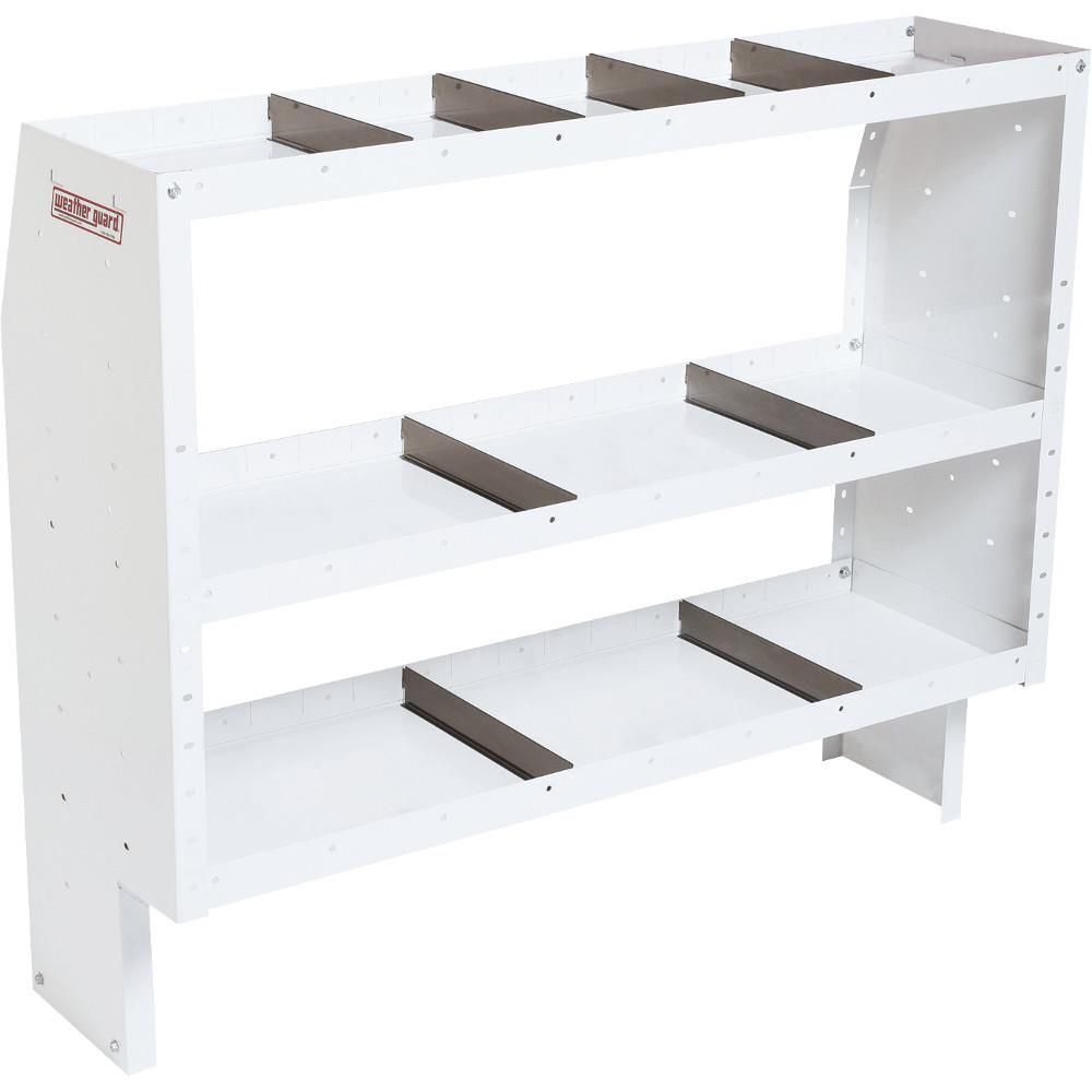 Weather Guard Heavy Duty Adjustable 3 Shelf Unit 44 x 52 x 16, large image number 1