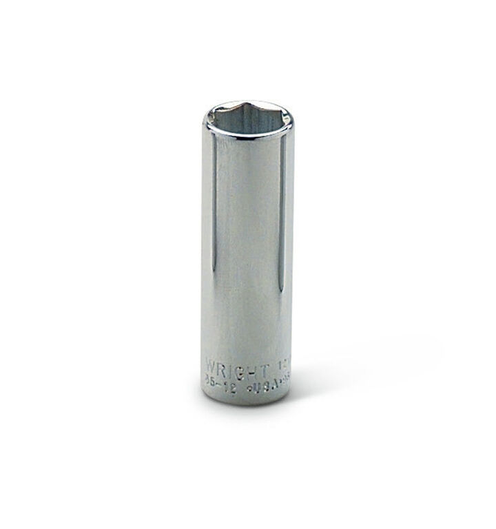 Wright Tool 1/2 In. Drive x 17 mm Nominal 6 Point Deep Impact Socket
