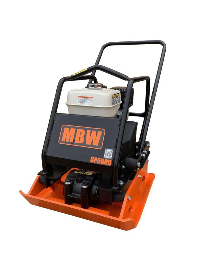 MBW GP5800 Plate Compactor 288lb with Honda GX270 Engine