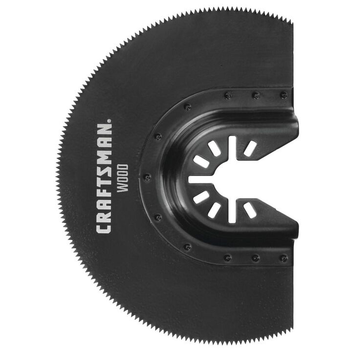 CRAFTSMAN Oscillating Wood & Drywall High Carbon Steel Semicircle