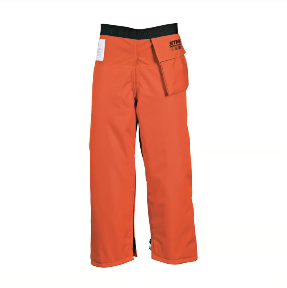 Stihl 40 Inch Orange 6 Layer Chainsaw Protective Apron Chap, large image number 1