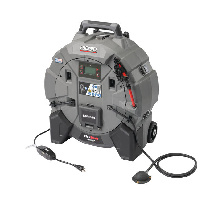 Ridgid KM-1004 FlexShaft Milling Machine Domestic 1-1/4 Inch - 4 Inch Kit, large image number 5