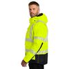 Carhartt Waterproof Class 3 Sherwood Jacket, Hi-Vis Bright Lime, Medium, small image number 4