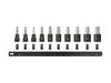 Tekton 1/2 Inch Hex Impact Bit Socket Set, 10 Piece (1/4-3/4 Inch), small image number 2
