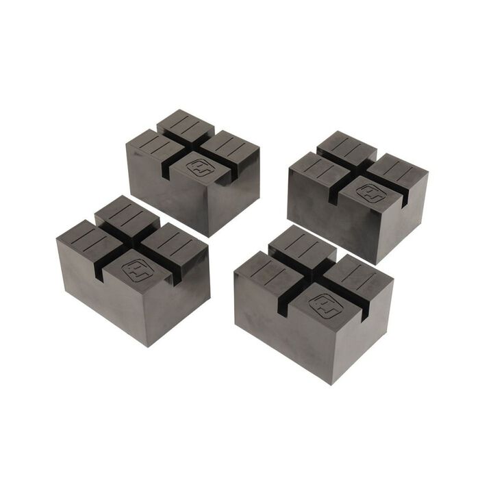 QuickJack 4 Inch x 3 Inch x 3 Inch Urethane Rubber Pinch-Weld Block - 4 Pack