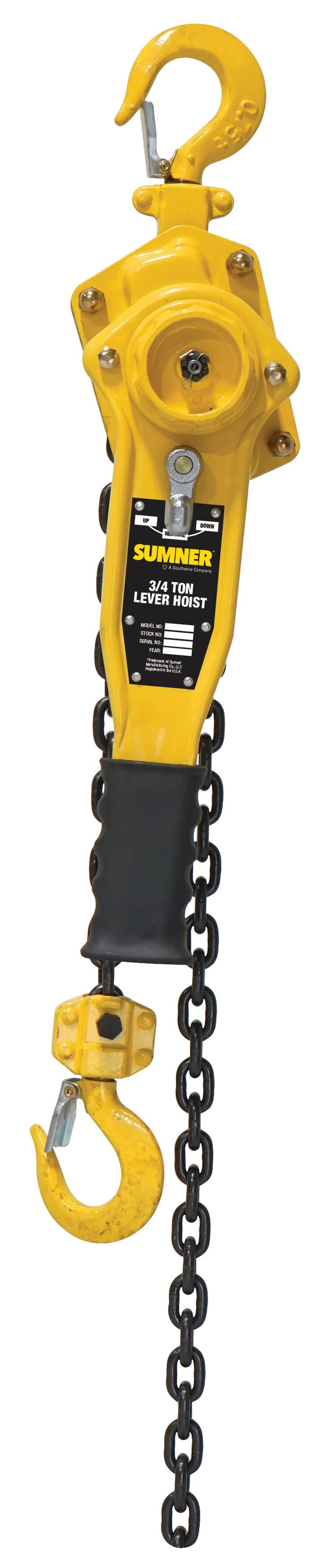 Sumner LH075C10 3/4 Ton Lever Hoist 10 Ft.