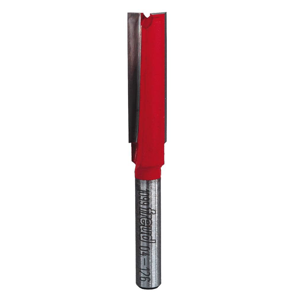 Freud 3/8 In. (Dia.) Double Flute Straight Bit with 1/4 In. Shank, large image number 1