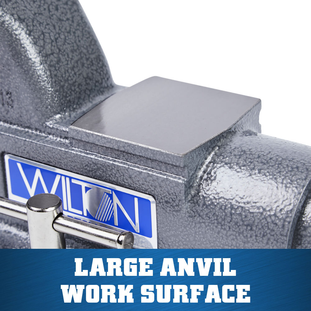 Wilton Tradesman 4-1/2 In. Round Channel Vise with Swivel Base, large image number 2