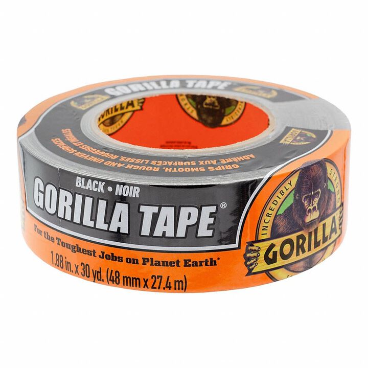 Gorilla Glue Heavy Duty Duct Tape 30 Yards Black, large image number 1