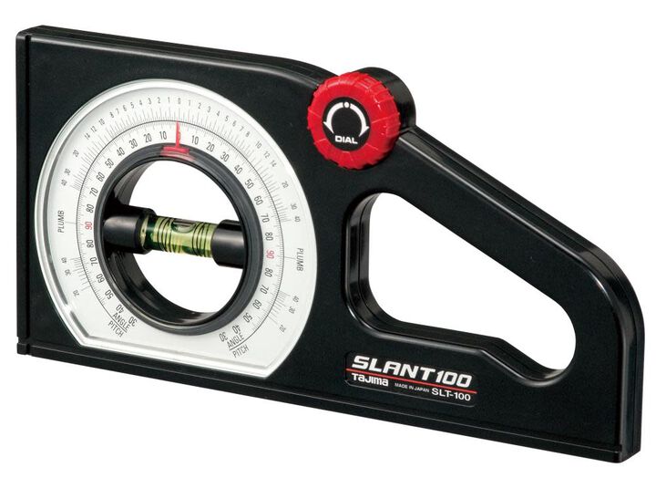 Tajima Dual-Scale Slant Rotary Pitch/Angle Meter