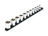 Tekton 1/2 Inch Drive 6 Point Socket Set with Rail, 11 Pieces (3/8-1 Inch), small image number 2