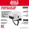 Milwaukee BOLT  Orange Vented Safety Helmet with IMPACT ARMOR Liner Type 2 Class C & USB Cooling Fan Bundle, small image number 3