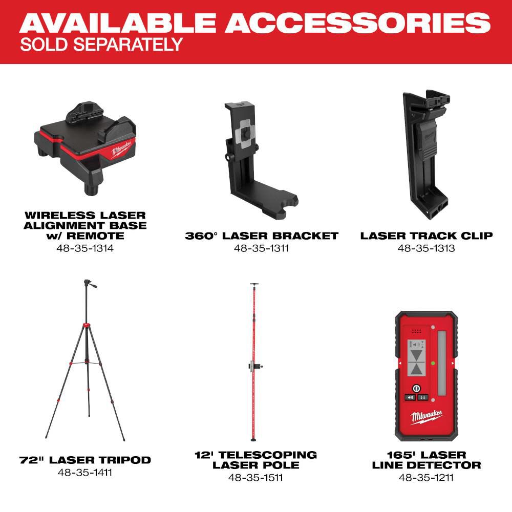 Milwaukee 360 Laser Bracket, large image number 6