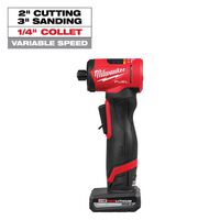 Milwaukee M12 FUEL 1/4 Inch Right Angle Die Grinder Kit