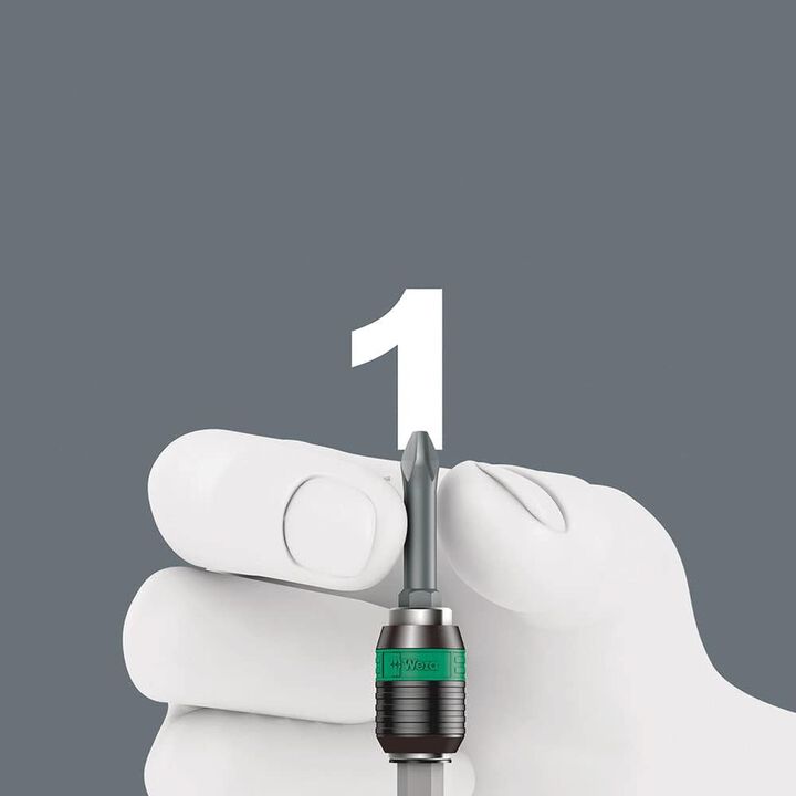 Wera Tools Kompakt Pistol RA-R2 Kraftform Pistol Bit Set, 7 Pieces, large image number 8