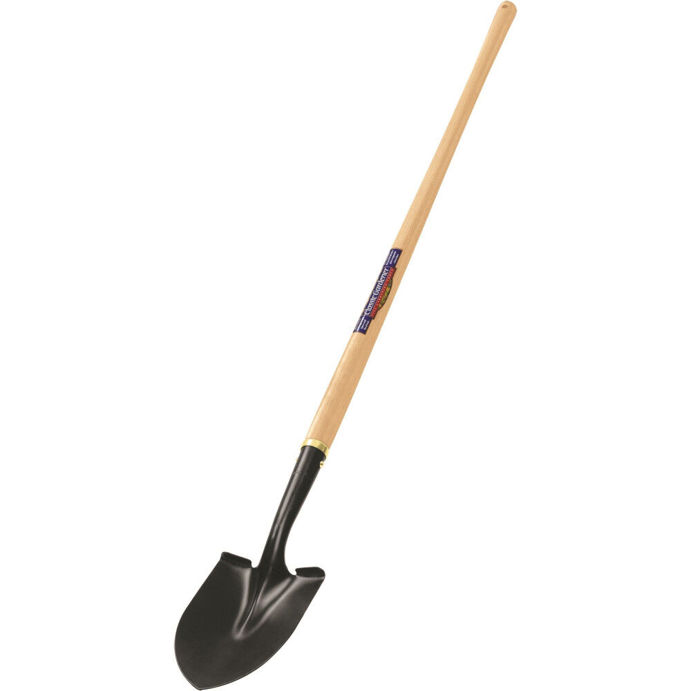 Truper Classic Gardener Garden Shovel Steel Head Round Point, large image number 2