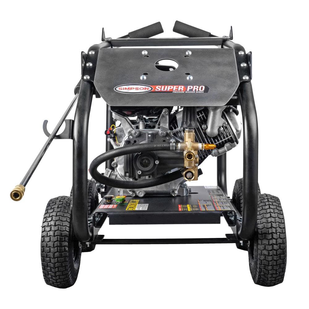 Simpson SuperPro Roll Cage 4400 PSI 4.0 GPM Gas Powered Cold Water Pressure Washer with 5 Spray Tips, large image number 4