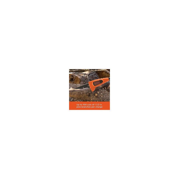 Black and Decker 20V Lithium Ion 8in Cordless Electric Pole Saw, large image number 8