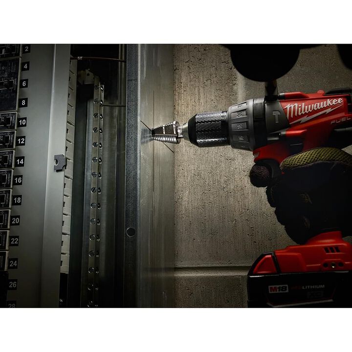 Milwaukee #8 Step Drill Bit 1/2 in. - 1 in. x 1/16 in., large image number 7