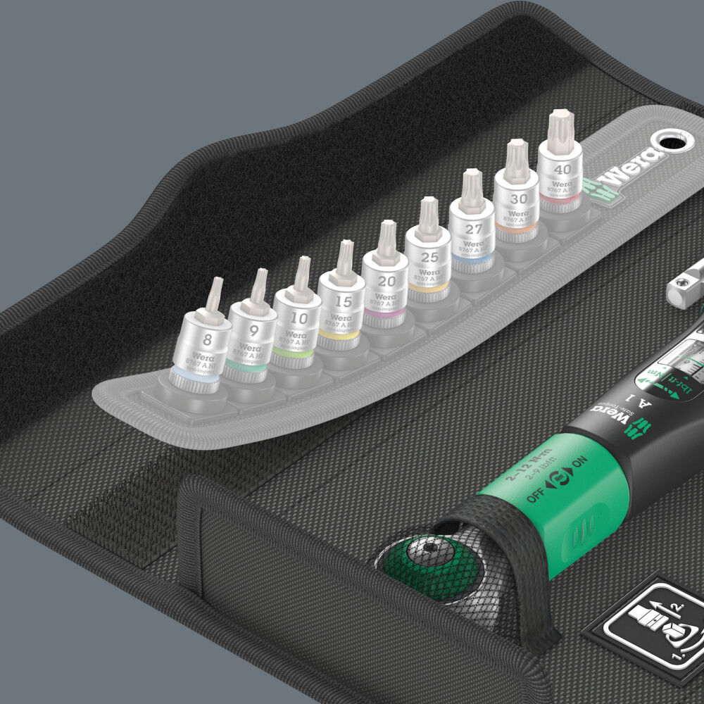 Wera Tools 10pc 2-12 Nm Safe-Torque A 1 Imperial Set 1, large image number 9