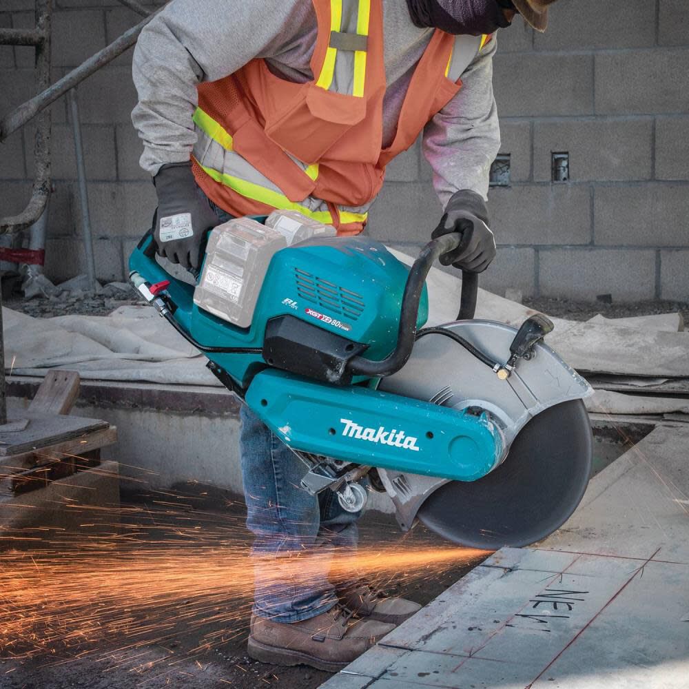 Makita 40V max X2 (80V) XGT Brushless 14in Power Cutter (Bare Tool), large image number 10