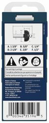 Bosch 1/2in x 5/8in Carbide Tipped Cove Router Bit, small image number 4