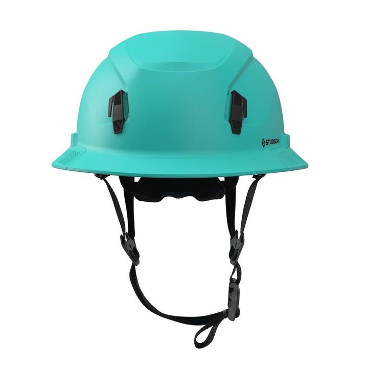 Studson Full Brim Non-Vented Safety Helmet Type 2 Class E Teal North America Dual-Certification, large image number 1