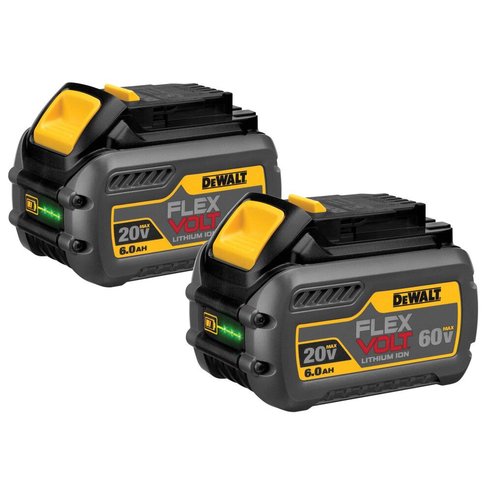 DEWALT 60V Max Table Saw (Bare Tool) and Two 20V/60V 6Ah Lithium Ion Power Tool Battery Packs Bundle, large image number 9
