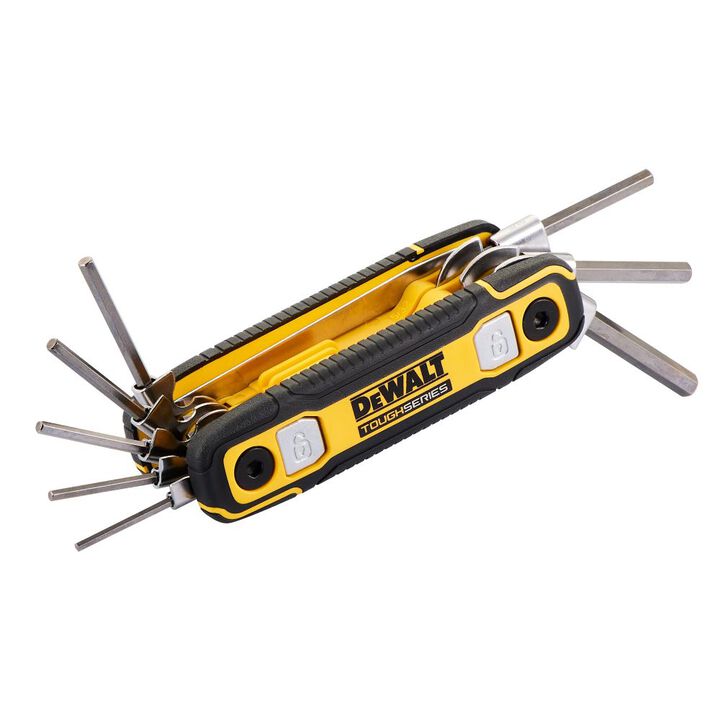 DEWALT TOUGHSERIES Fractional Folding Hex Key, large image number 2