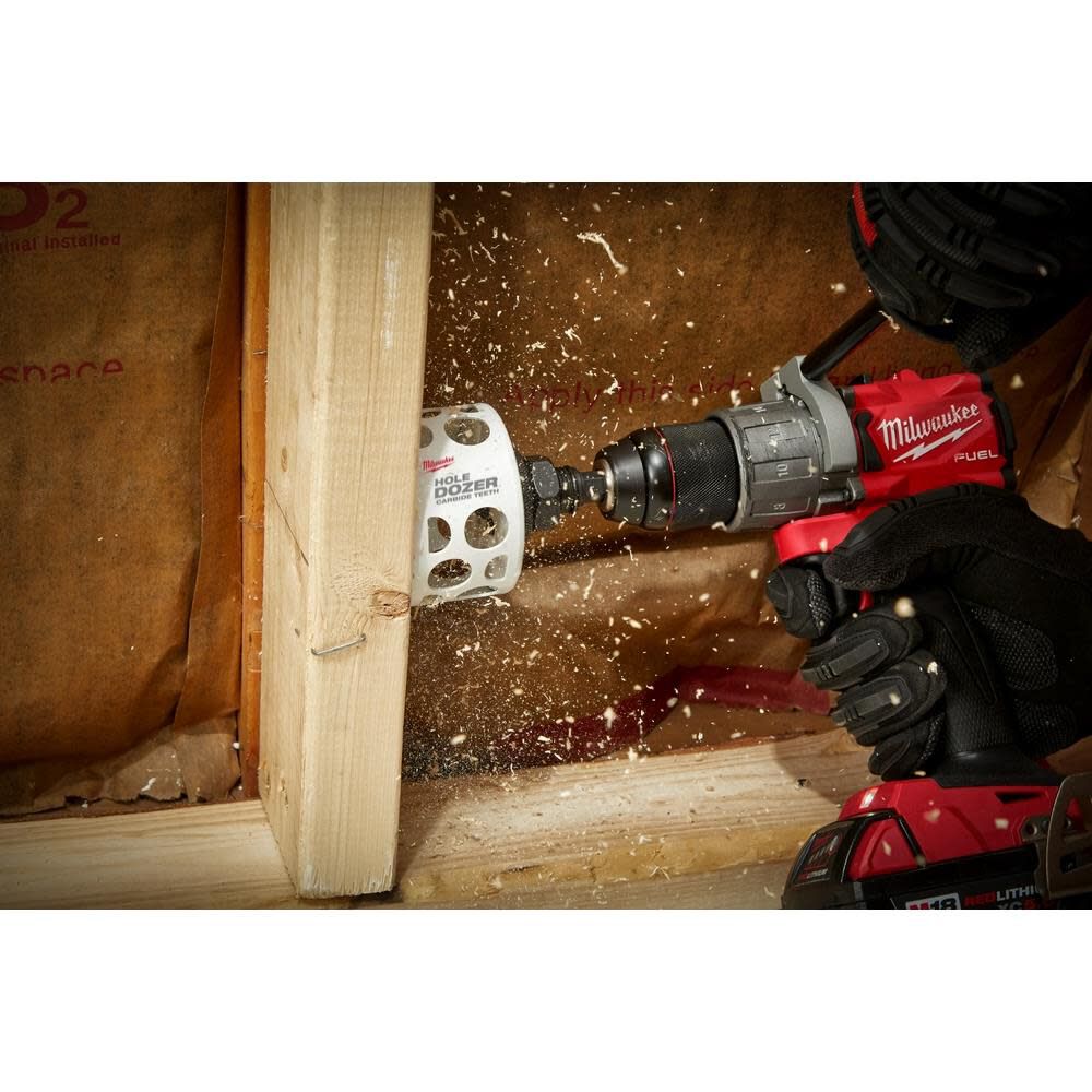 Milwaukee 4-1/2inch HOLE DOZER with Carbide Teeth Hole Saw, large image number 8