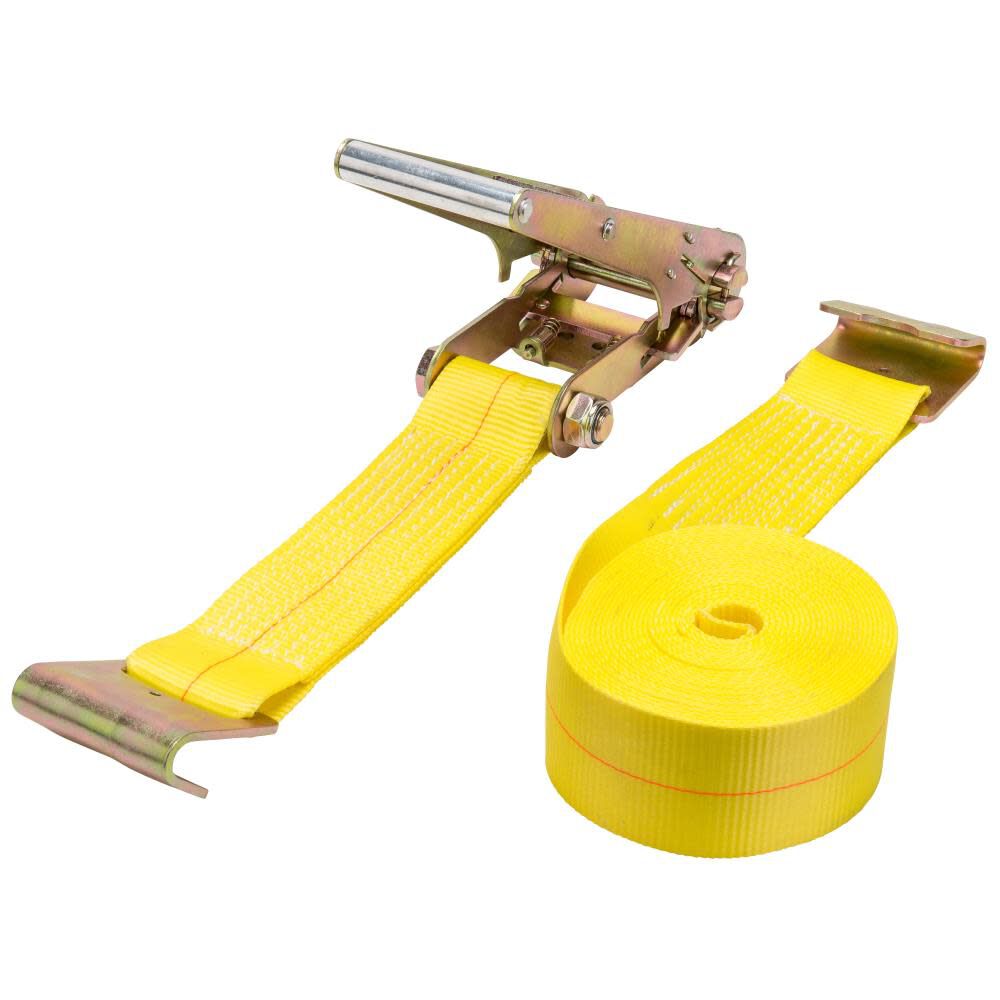 Keeper Ratchet Tie-Down 27 ft x 3 in. Flat Hooks 5000 lbs. WLL (15000 lbs. Break strength), large image number 1