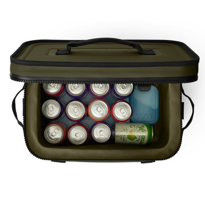 Yeti Hopper Flip 18 Soft Cooler Olive/Black