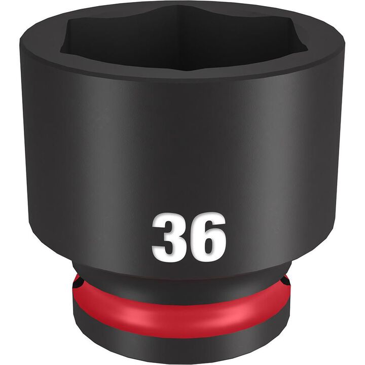 Milwaukee Impact Socket 1/2in Drive 36mm Standard 6 Point