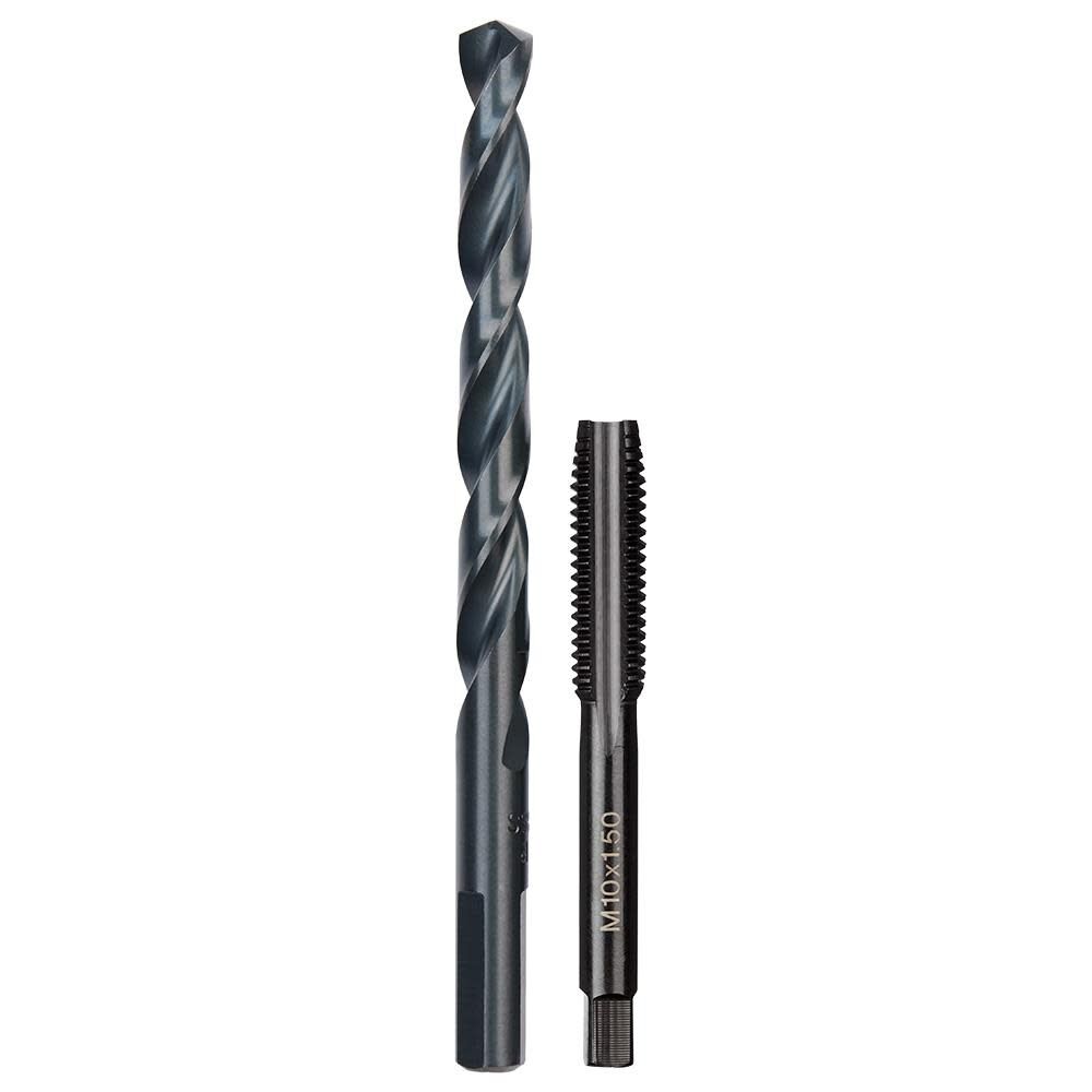 Milwaukee M10-1.50 mm Straight Flute Plug Tap & R Drill Bit, large image number 1