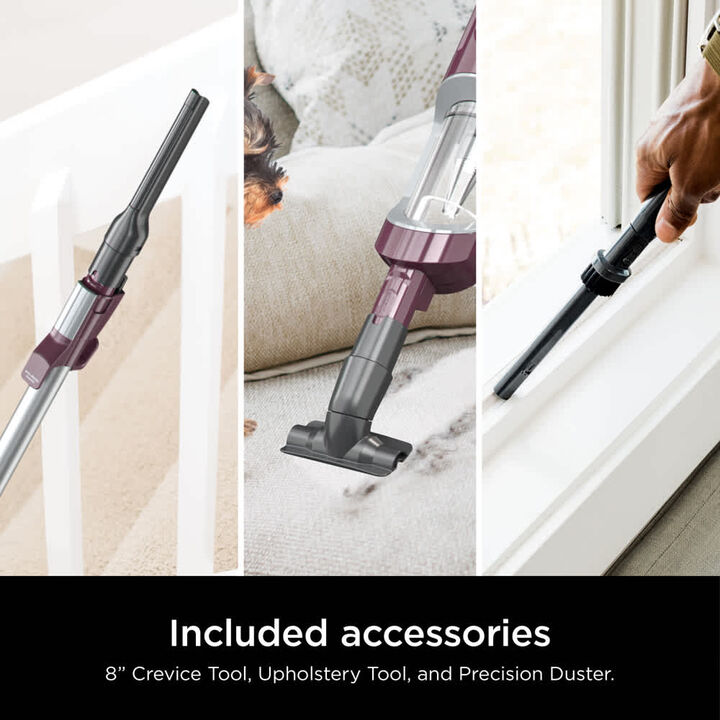 Shark 0.4 Qt 8.6 Inch 120V UltraLight PetPro Stick Vacuum Wine Purple, large image number 9