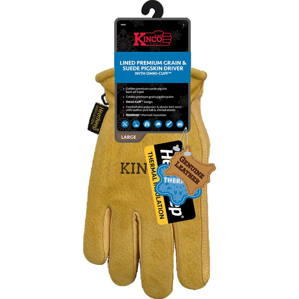 Kinco Premium Grain & Suede Pigskin Driver Gloves XL, large image number 6