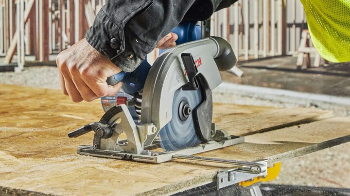 Bosch 18V 6-1/2 Inch Circular Saw Left Blade Kit Reconditioned, large image number 10