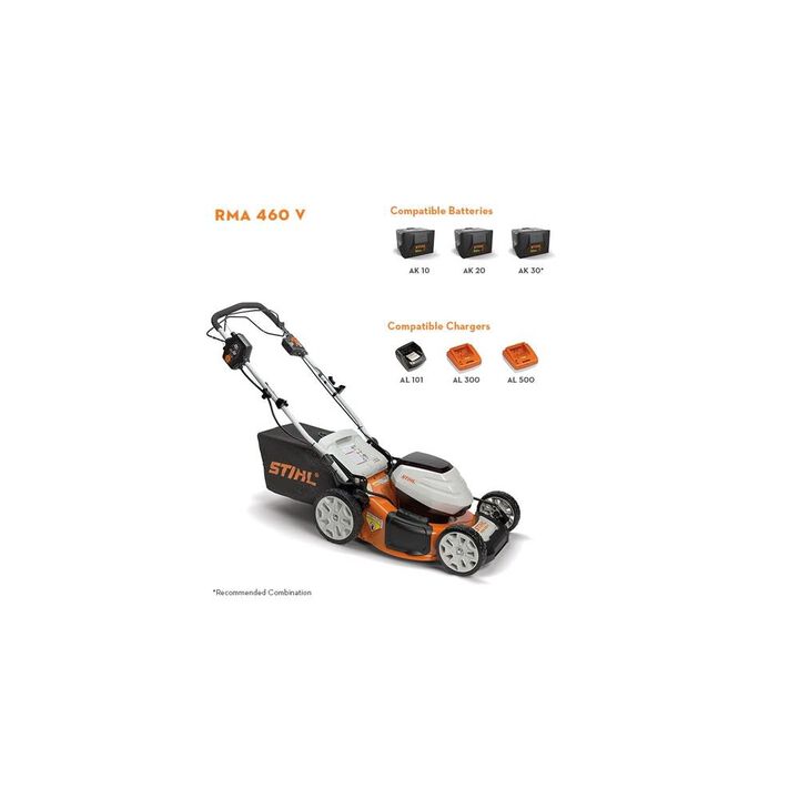 Stihl RM 460 V 36V Battery-Powered Walk-Behind Lawn Mower (Bare Tool), large image number 1