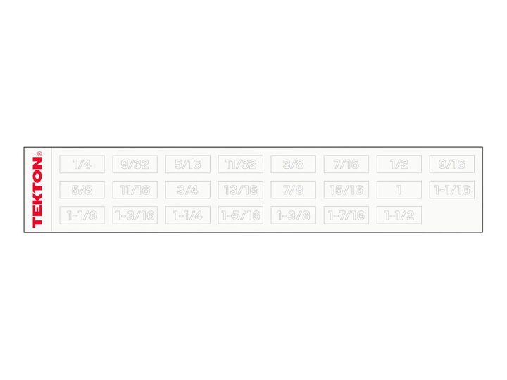 Tekton Combination Wrench Set, Modular Organizers, 11 Piece (1/4-3/4 Inch), large image number 2
