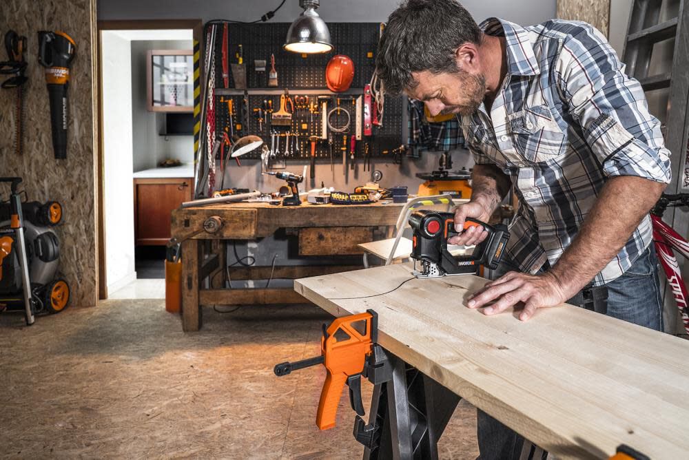 Worx POWER SHARE 20V AXIS 2 in 1 Reciprocating Saw & Jigsaw Kit, large image number 3